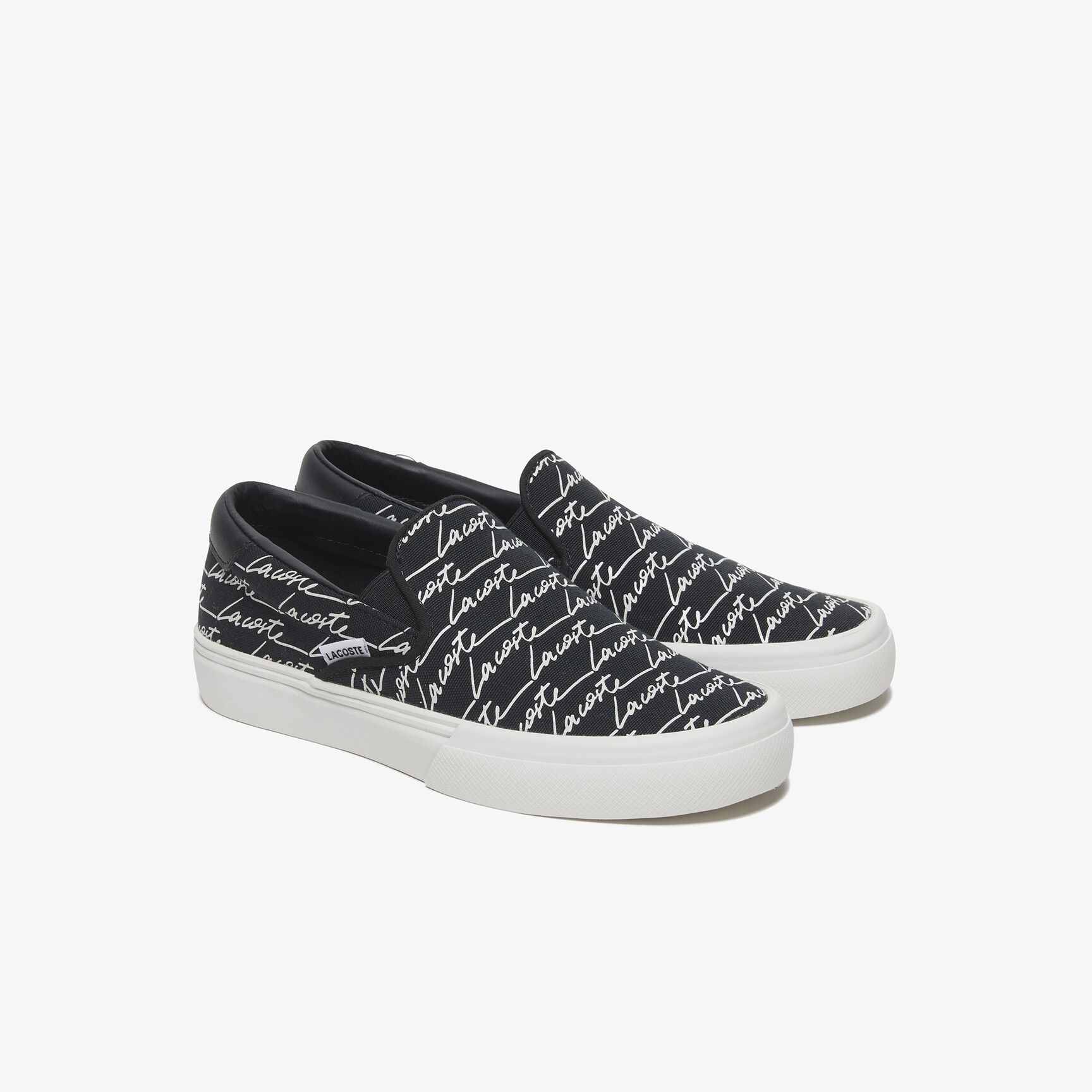 Women's Jump Serve Slip Canvas Print Sneakers