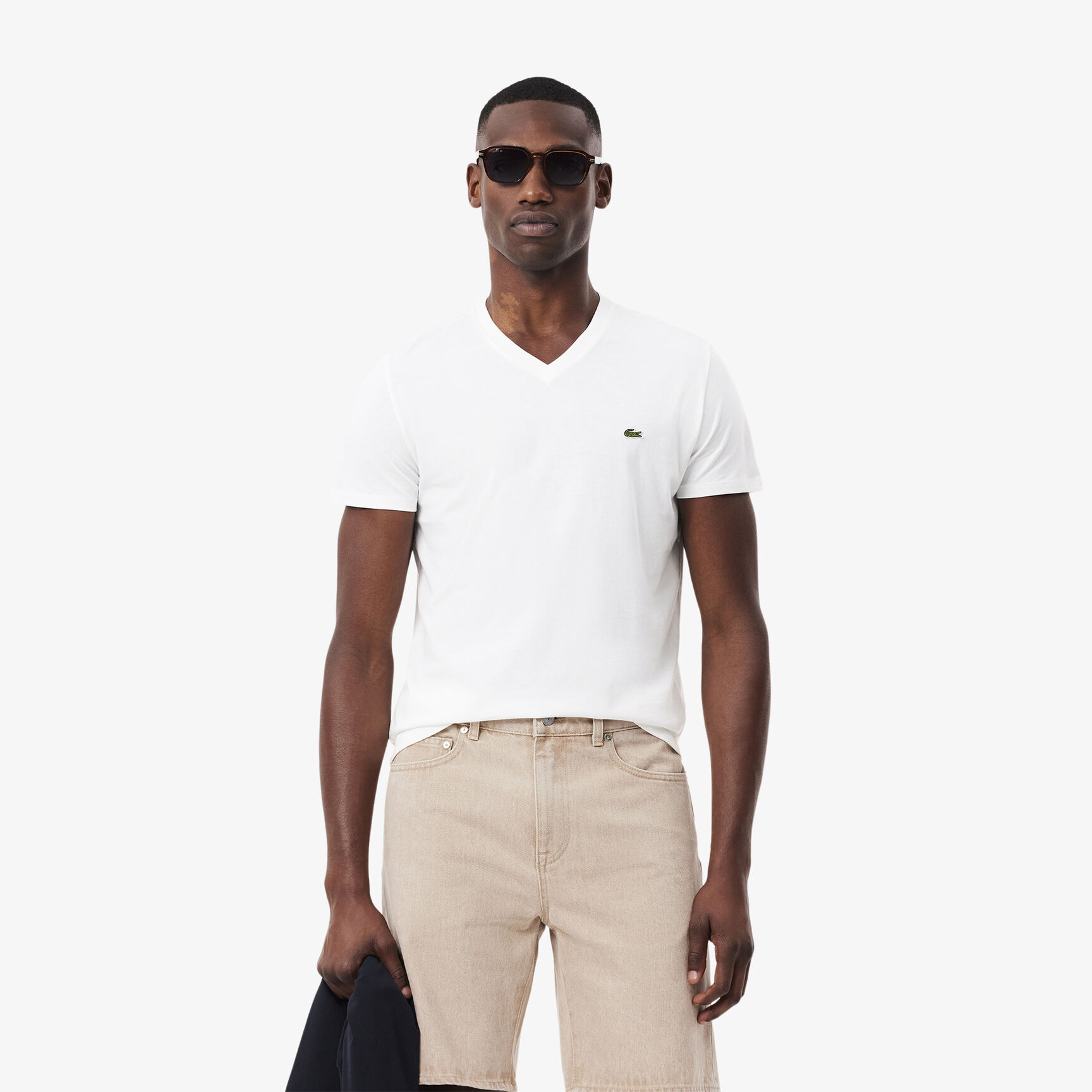 Lightweight Cotton Pima V Neck T-shirt Lightweight Cotton Pima V Neck T-shirt