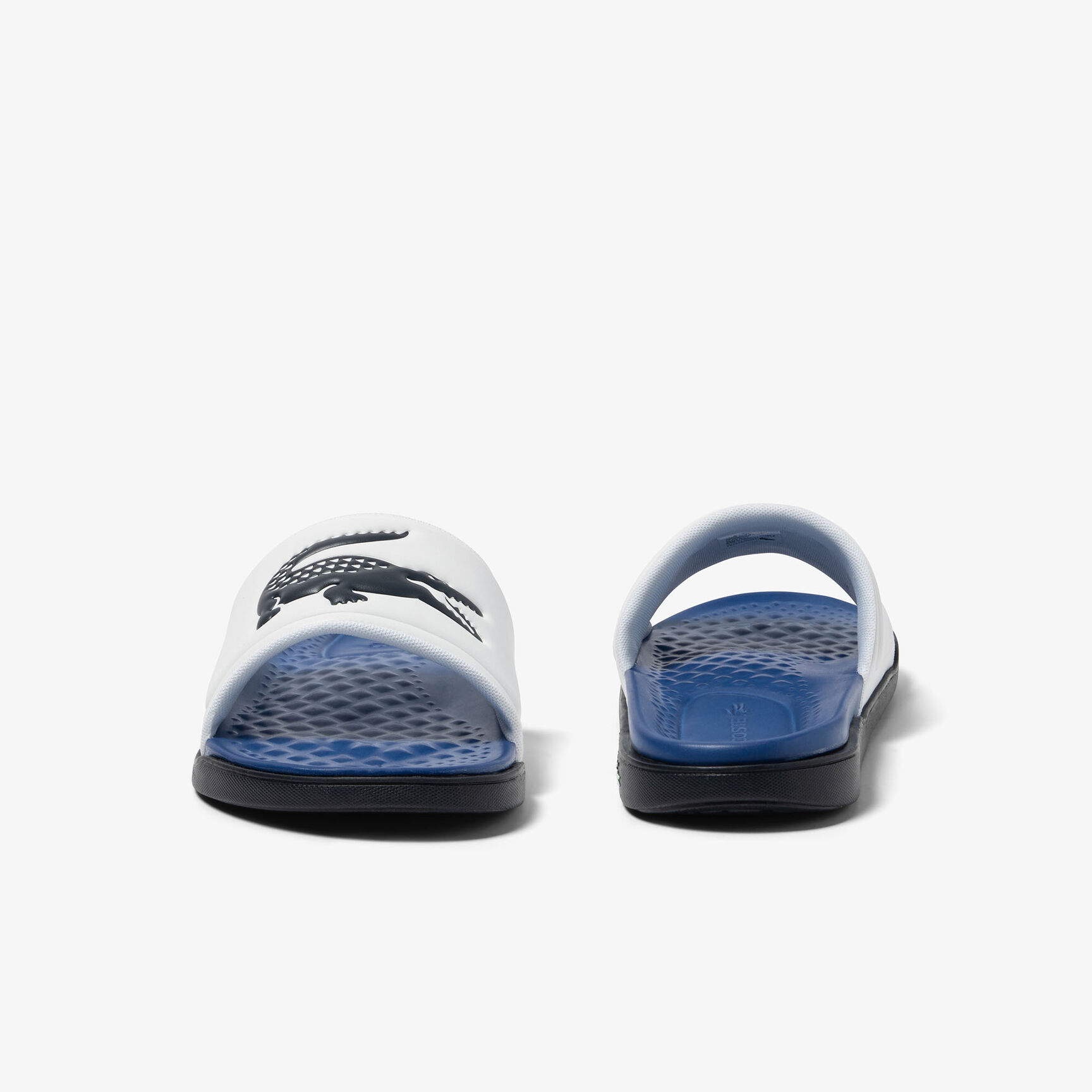 Men's Lacoste Croco Dualiste Synthetic Slides