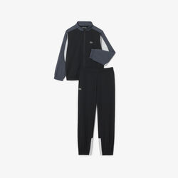 lacoste sport colour block tracksuit