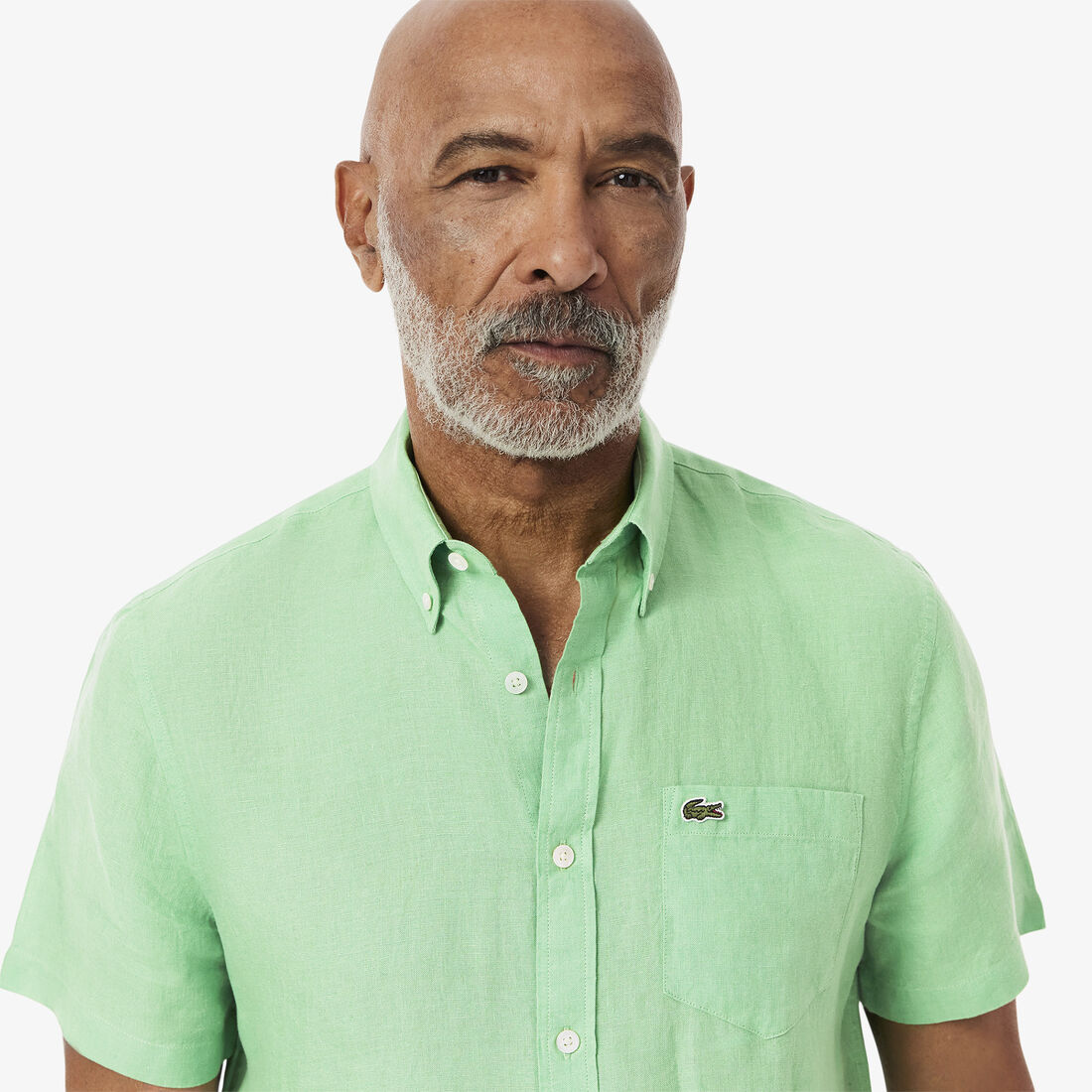 Short Sleeved Linen Shirt Short Sleeved Linen Shirt