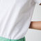 women s lacoste live crew neck monogram patterned t shirt