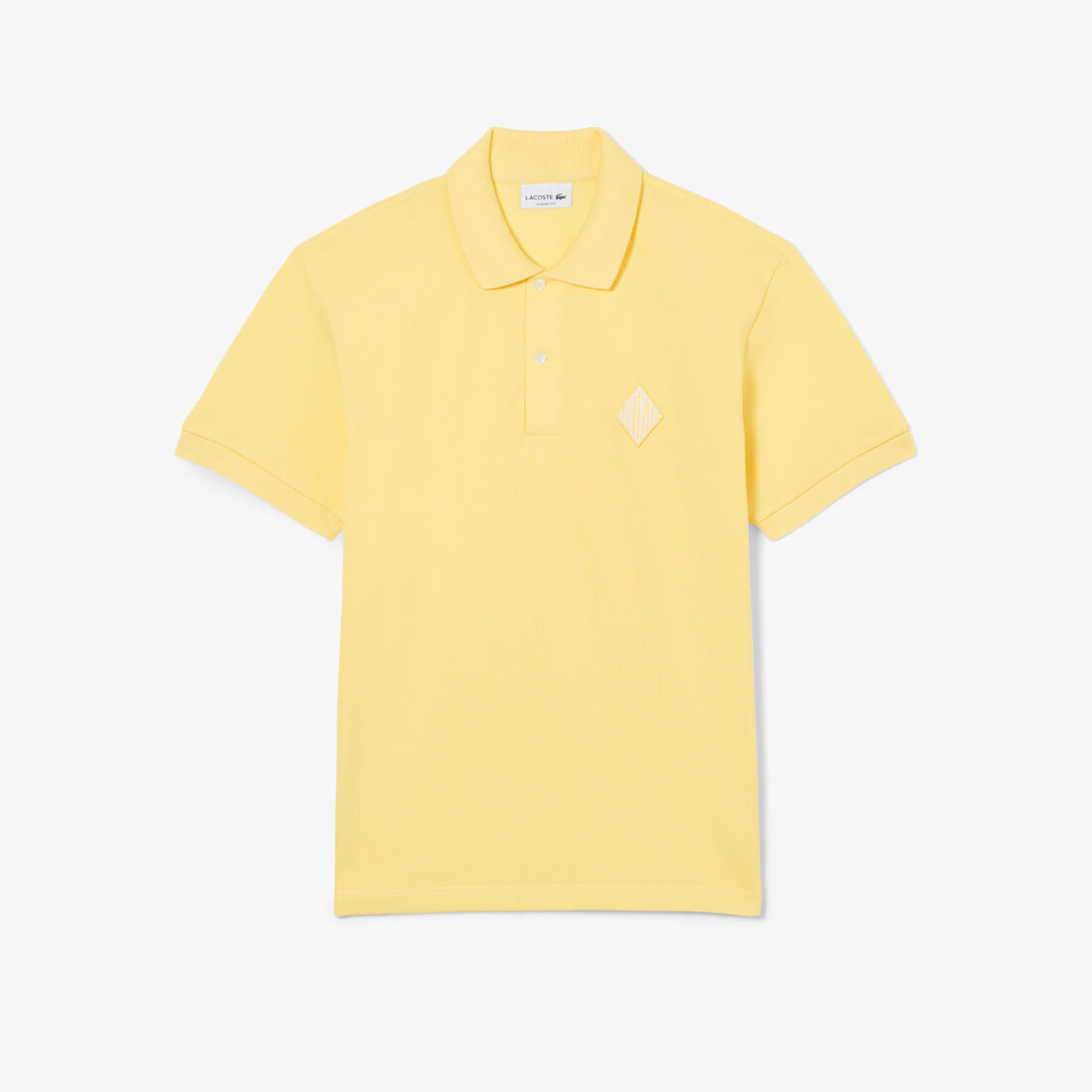 Classic Fit Badge Accent Pique Polo Shirt Classic Fit Badge Accent Pique Polo Shirt