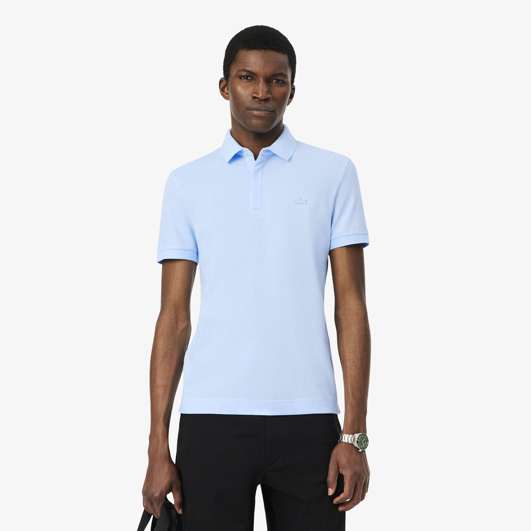 Regular Fit Paris Stretch Pique Polo Shirt