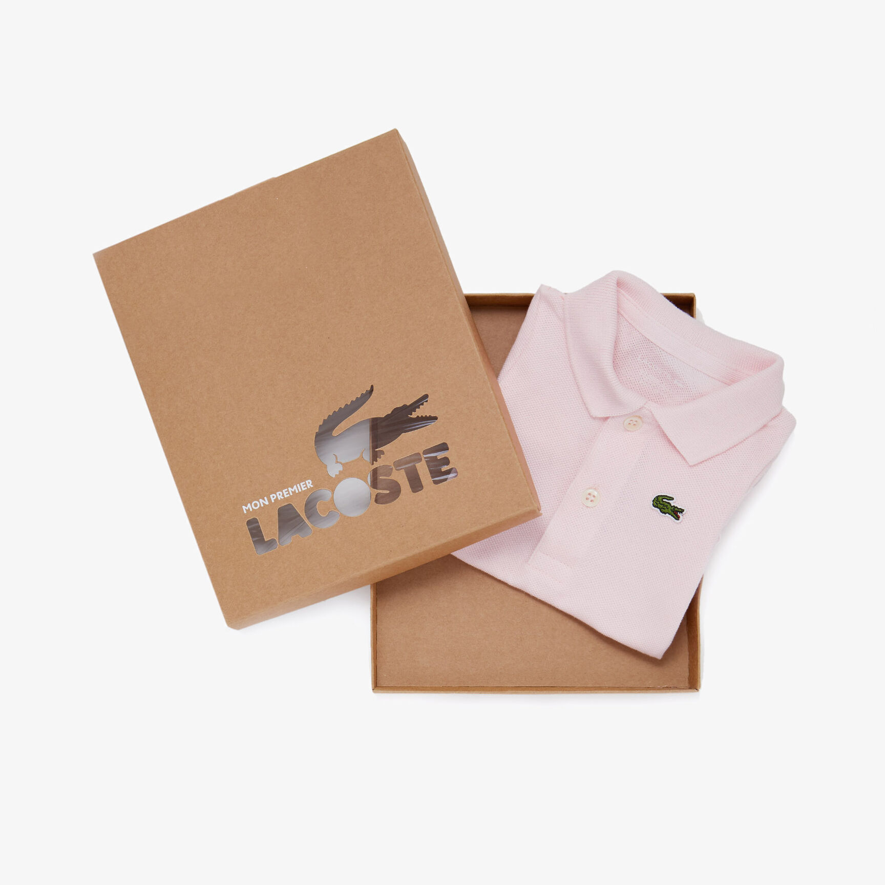 Baby Organic Cotton Piqué Bodysuit In Recycled Cardboard Box Set Baby Organic Cotton Piqué Bodysuit In Recycled Cardboard Box Set