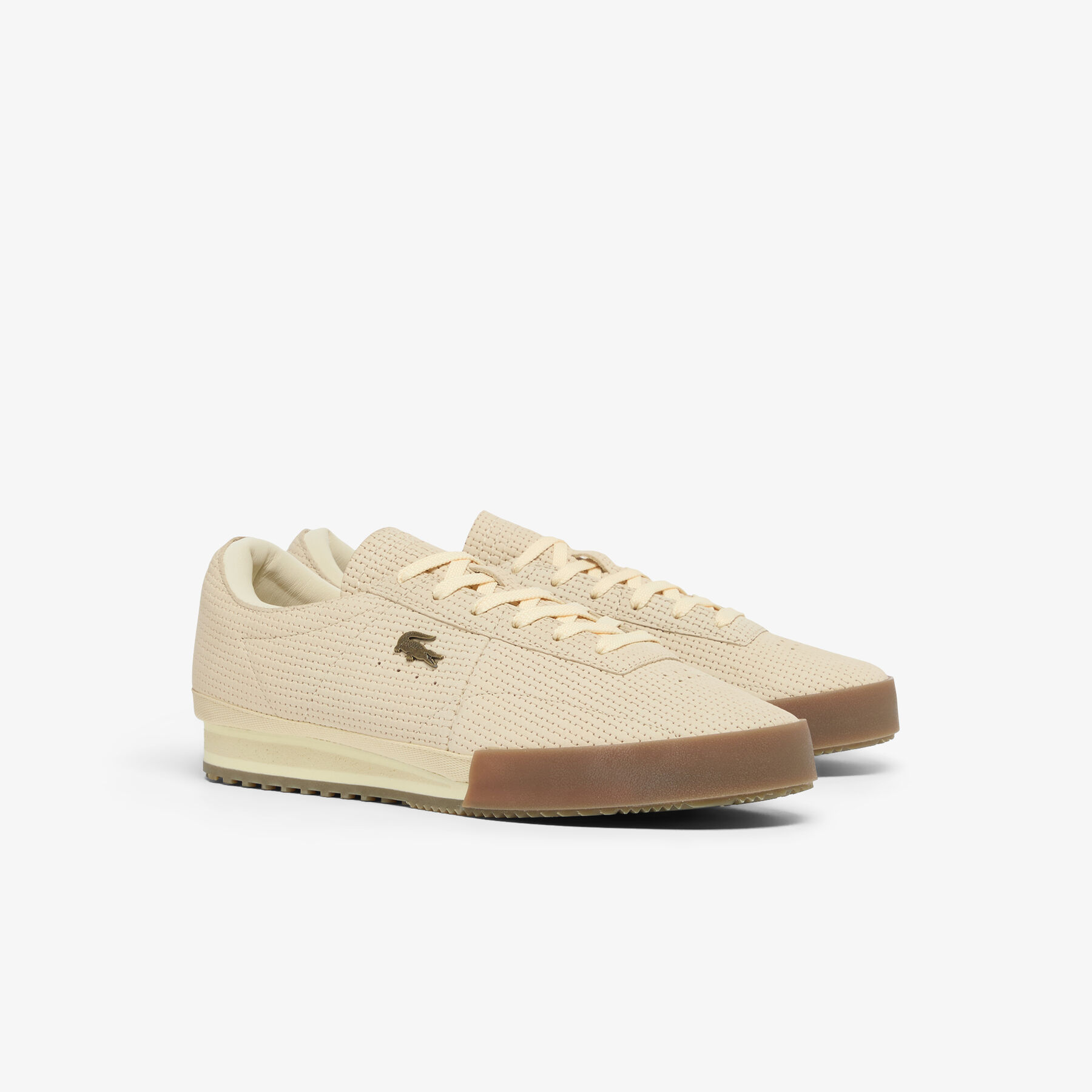 lacoste men s aura leather sneakers
