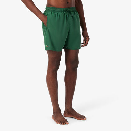 Mid Length Monochrome Swim Trunks Mid Length Monochrome Swim Trunks