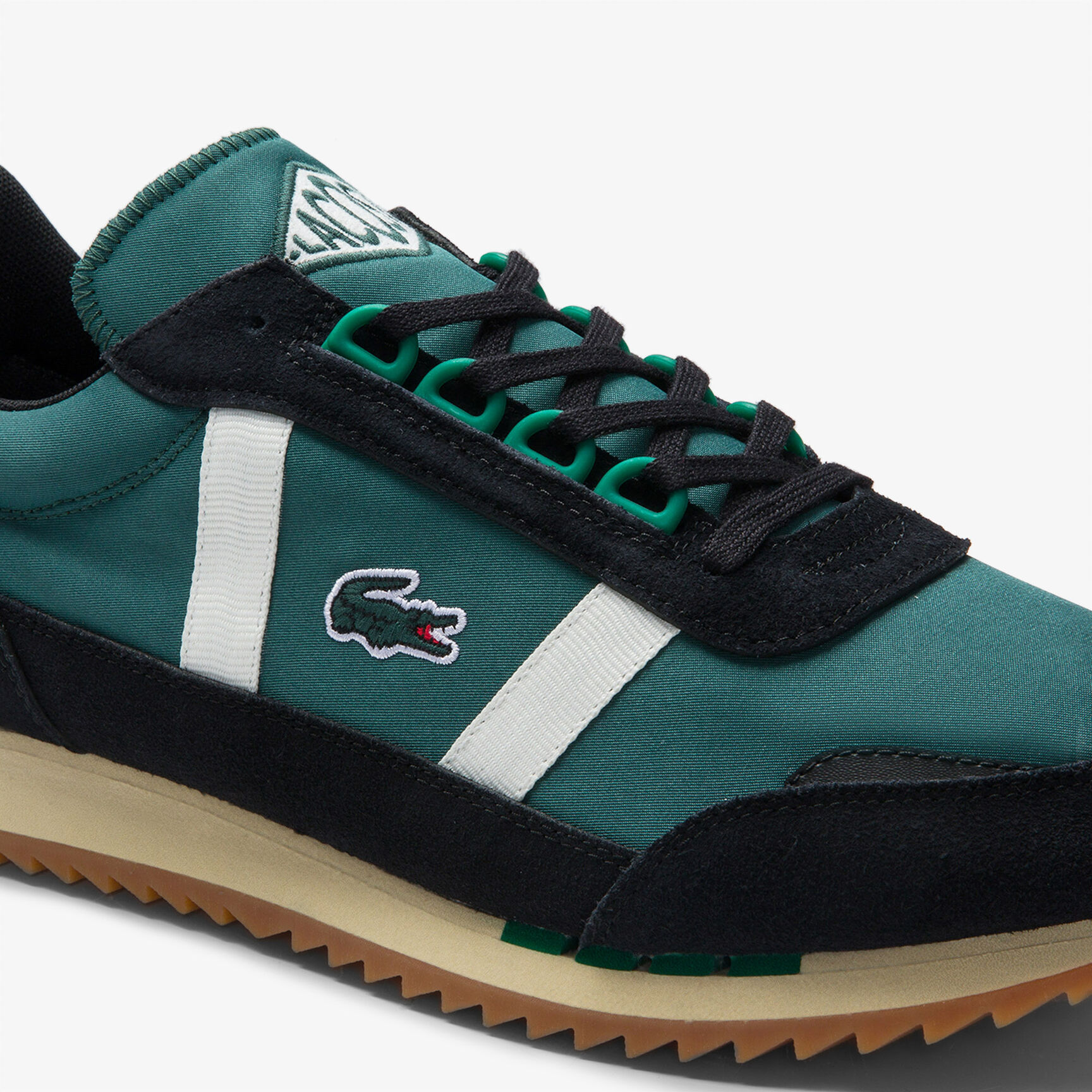 Men’s Partner Retro Textile and Suede Trainers Men’s Partner Retro Textile and Suede Trainers