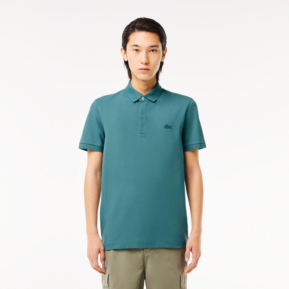 Regular Fit Paris Stretch Pique Polo Shirt