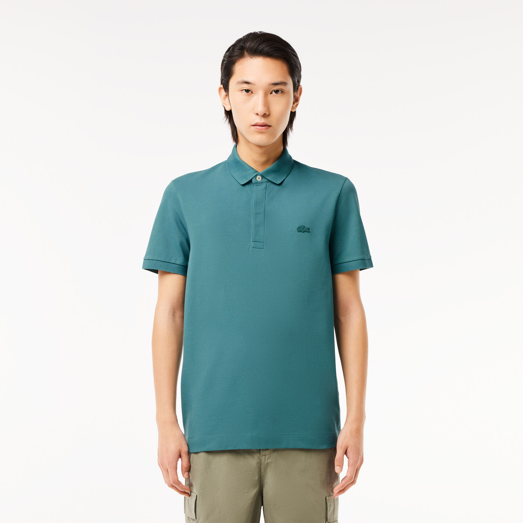 Regular Fit Paris Stretch Pique Polo Shirt lacoste regular fit paris stretch pique polo shirt