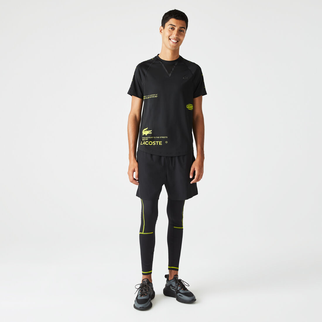 Men's Lacoste SPORT Stretch Jersey T-Shirt