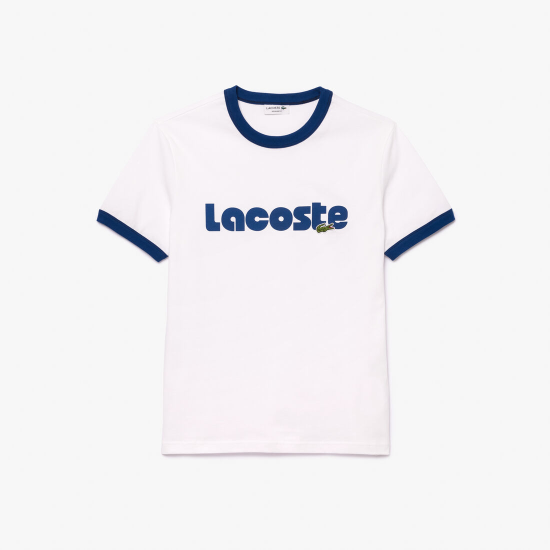 Lacoste Print Contrast Accent T-shirt Lacoste Print Contrast Accent T-shirt
