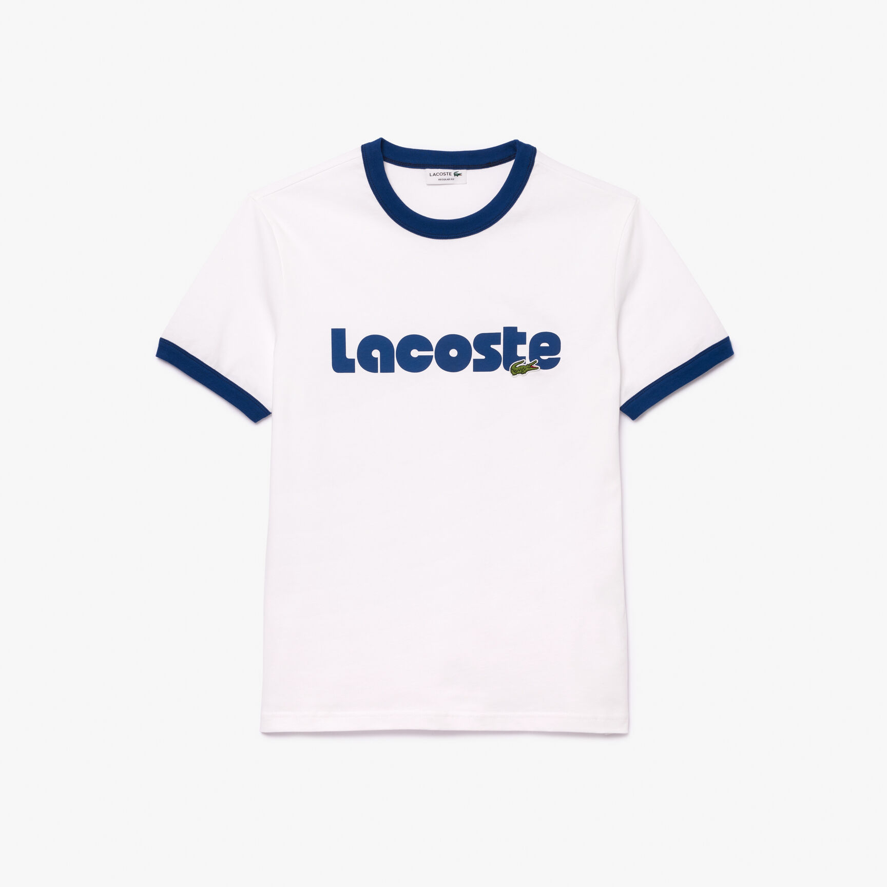 Lacoste Print Contrast Accent T-shirt Lacoste Print Contrast Accent T-shirt