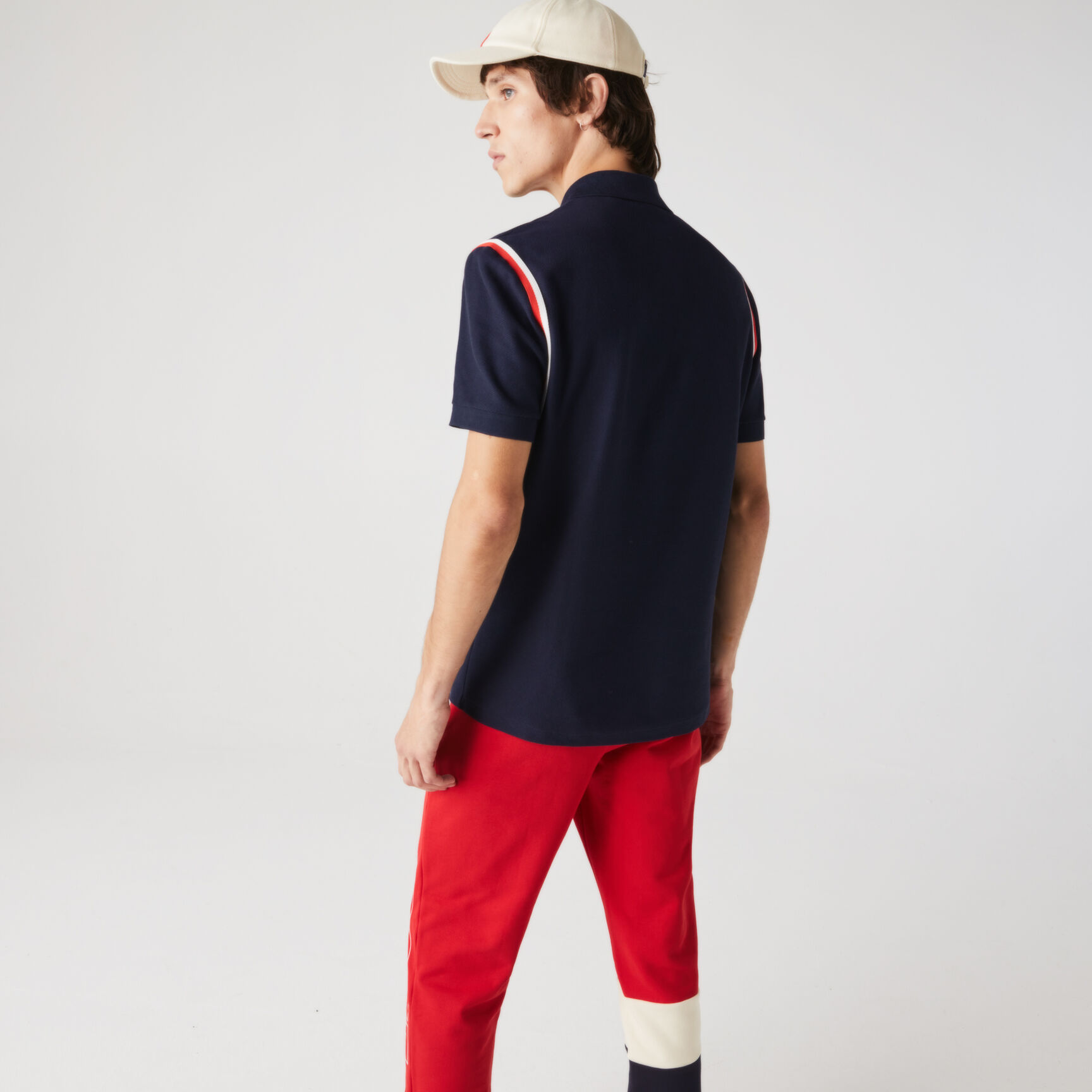 قميص بولو للرجال من القطن العضوي بقصة عادية مجموعة Made in France