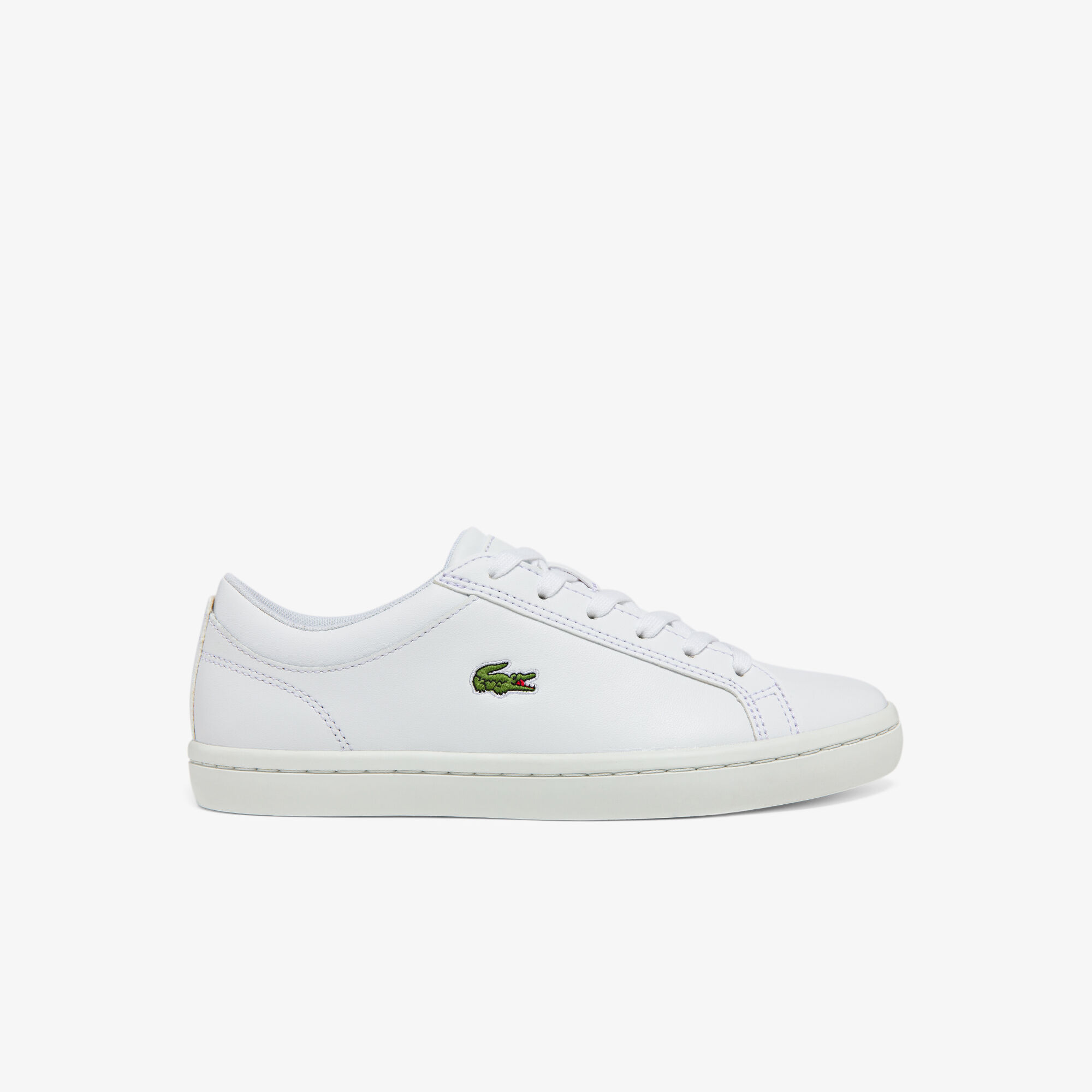 Lacoste straightset leather trainers new arrivals