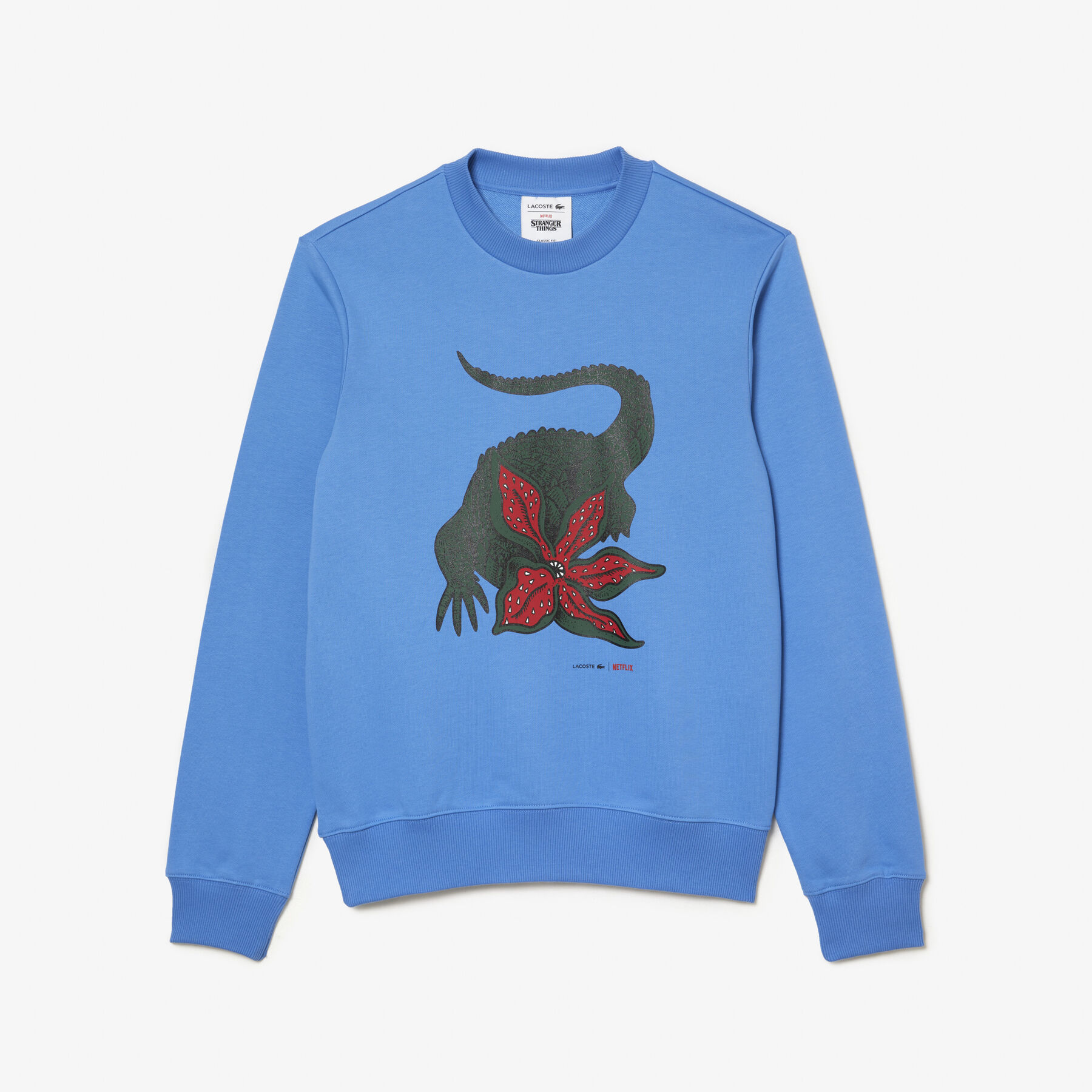 Men’s Lacoste x Netflix Organic Cotton Print Sweatshirt men s lacoste x netflix organic cotton print sweatshirt