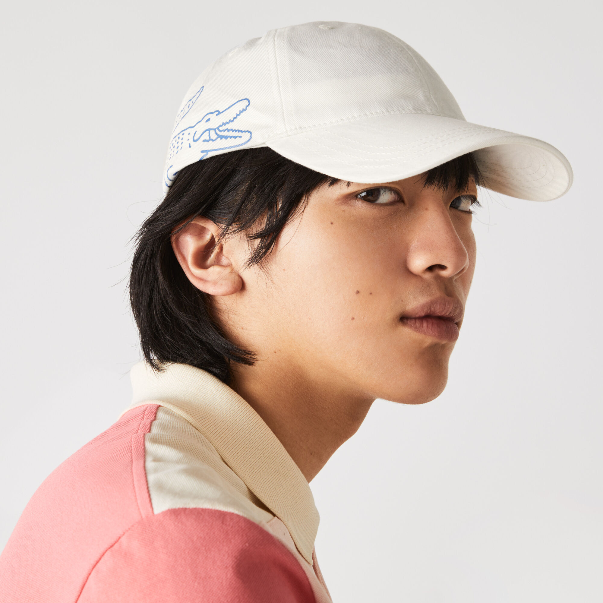 Men’s Crocodile Print Organic Cotton Cap Men’s Crocodile Print Organic Cotton Cap