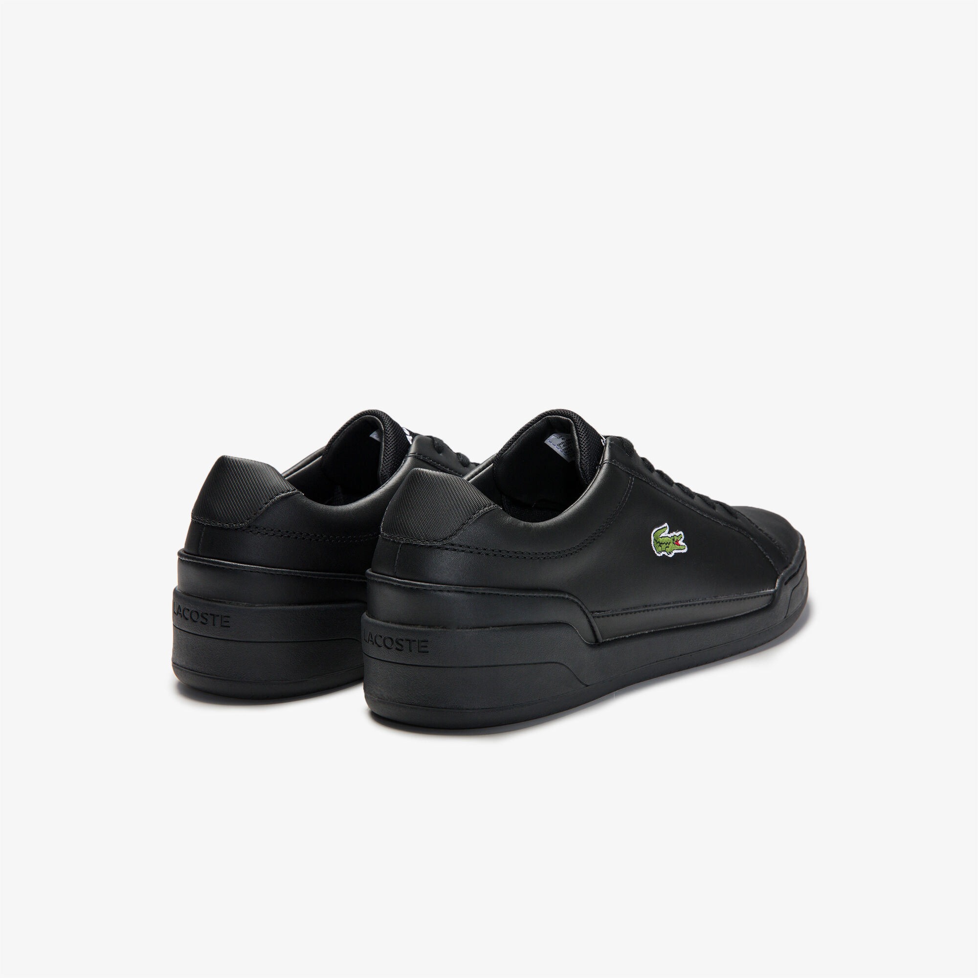 Buy Men s Challenge Textured Leather Trainers Lacoste EG