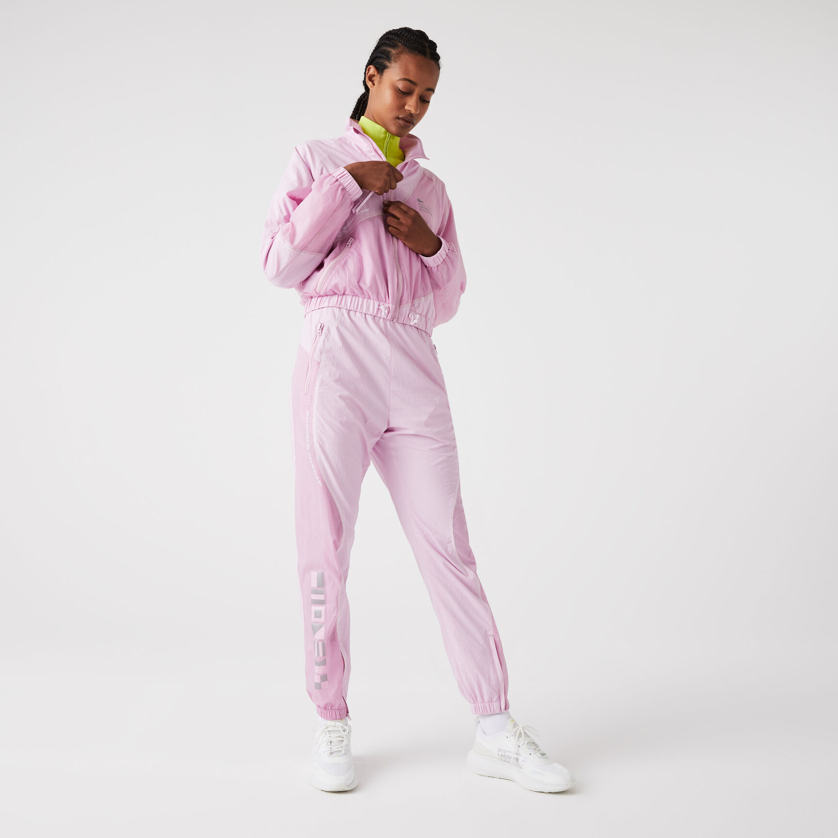 Women's Lacoste Mesh Lined Nylon Jacket