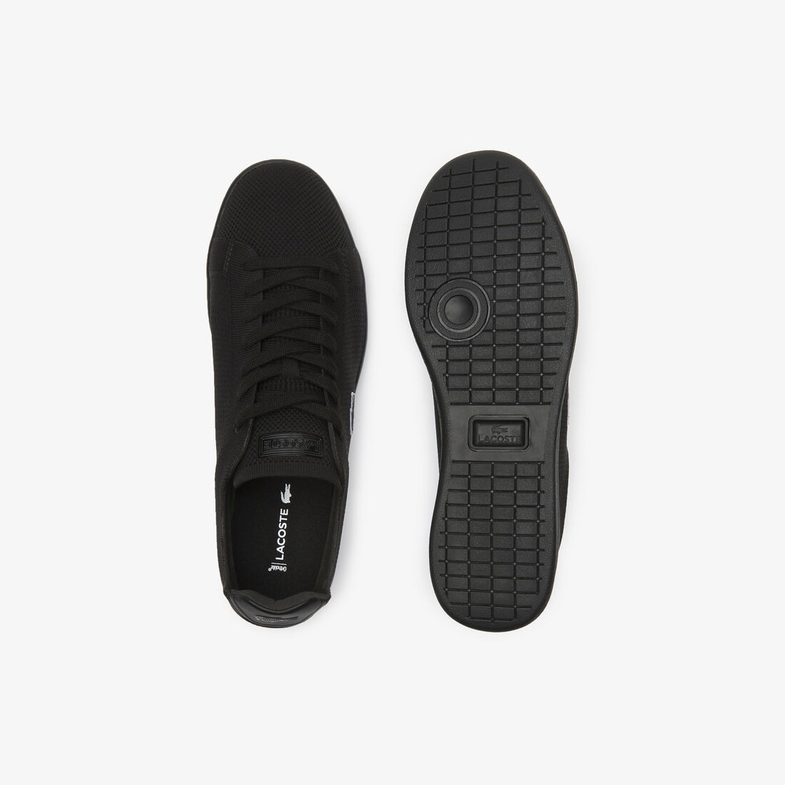 Men's Lacoste Carnaby Pique Textile Trainers Men's Lacoste Carnaby Pique Textile Trainers