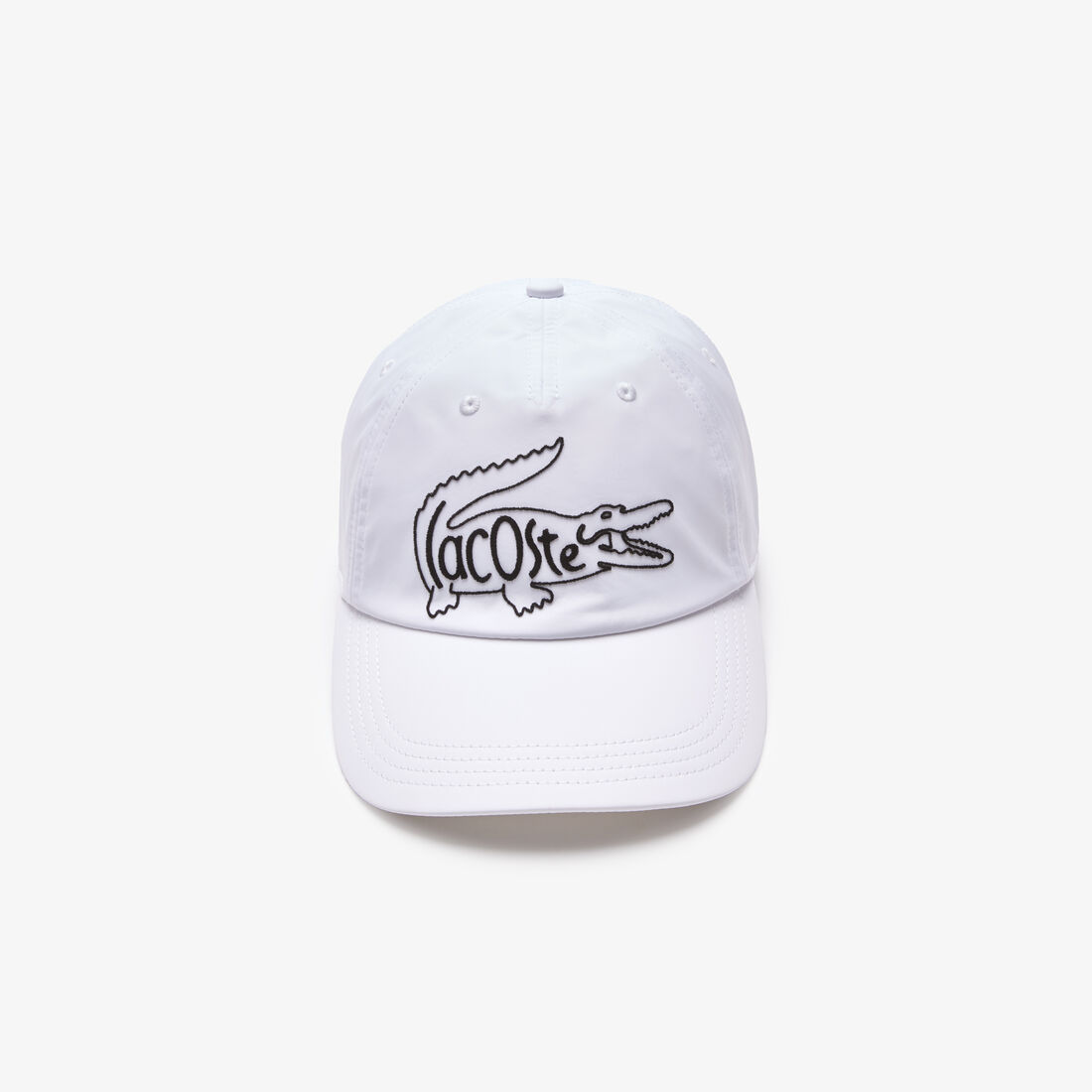 Women's Signature Crocodile Print Lightweight Nylon Cap Women's Signature Crocodile Print Lightweight Nylon Cap