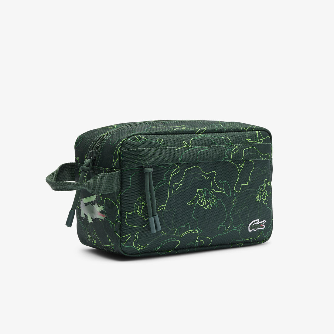 Holiday Floral Motif Toiletry Bag Holiday Floral Motif Toiletry Bag