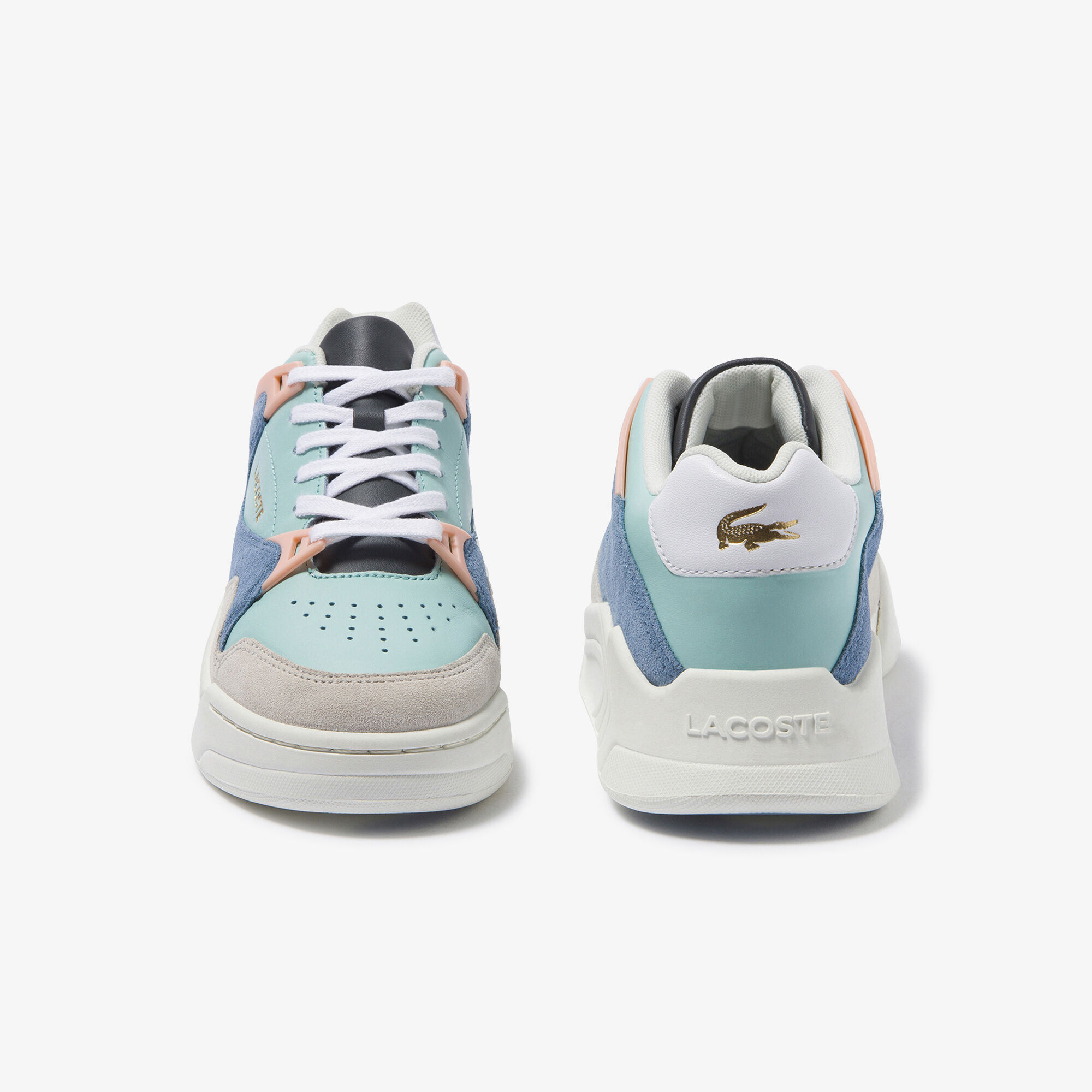 Women's Court Slam Leather and Suede Sneakers Women's Court Slam Leather and Suede Sneakers