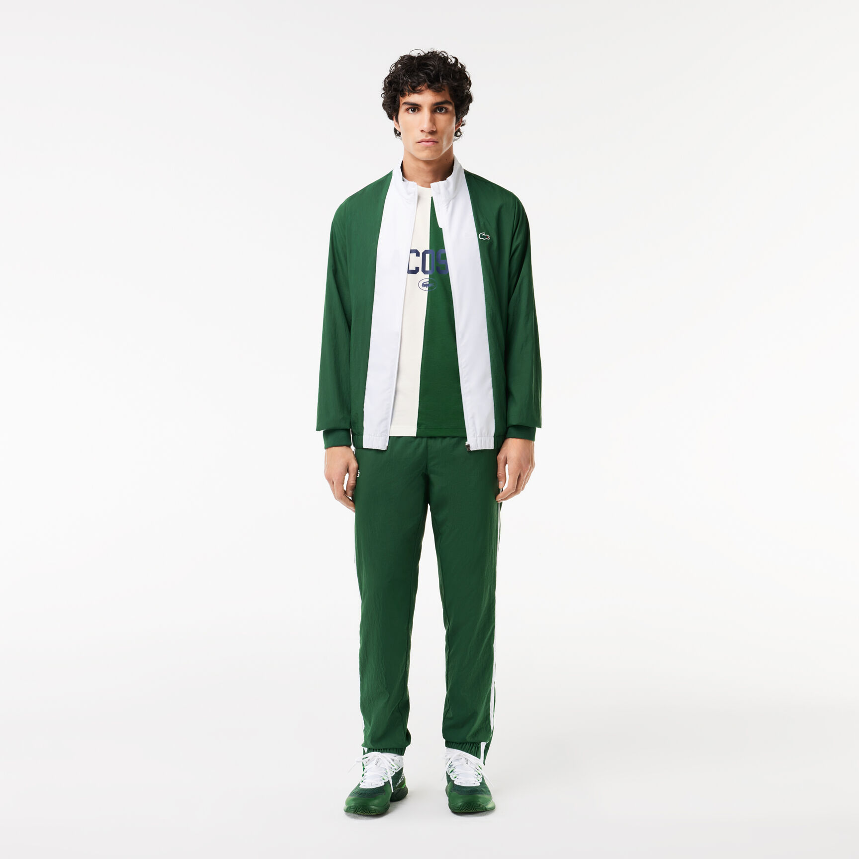 تيشيرت التنس لاكوست سبورت × دانييل ميدفيديف فائق الجفاف تيشيرت التنس لاكوست سبورت × دانييل ميدفيديف فائق الجفاف