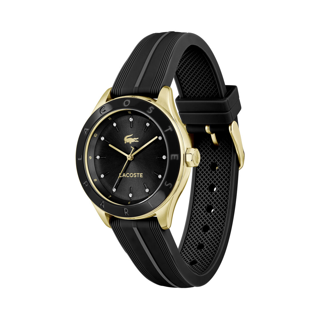 ساعة لاكوست بيلي النسائية بقرص أسود ساعة لاكوست بيلي النسائية بقرص أسود