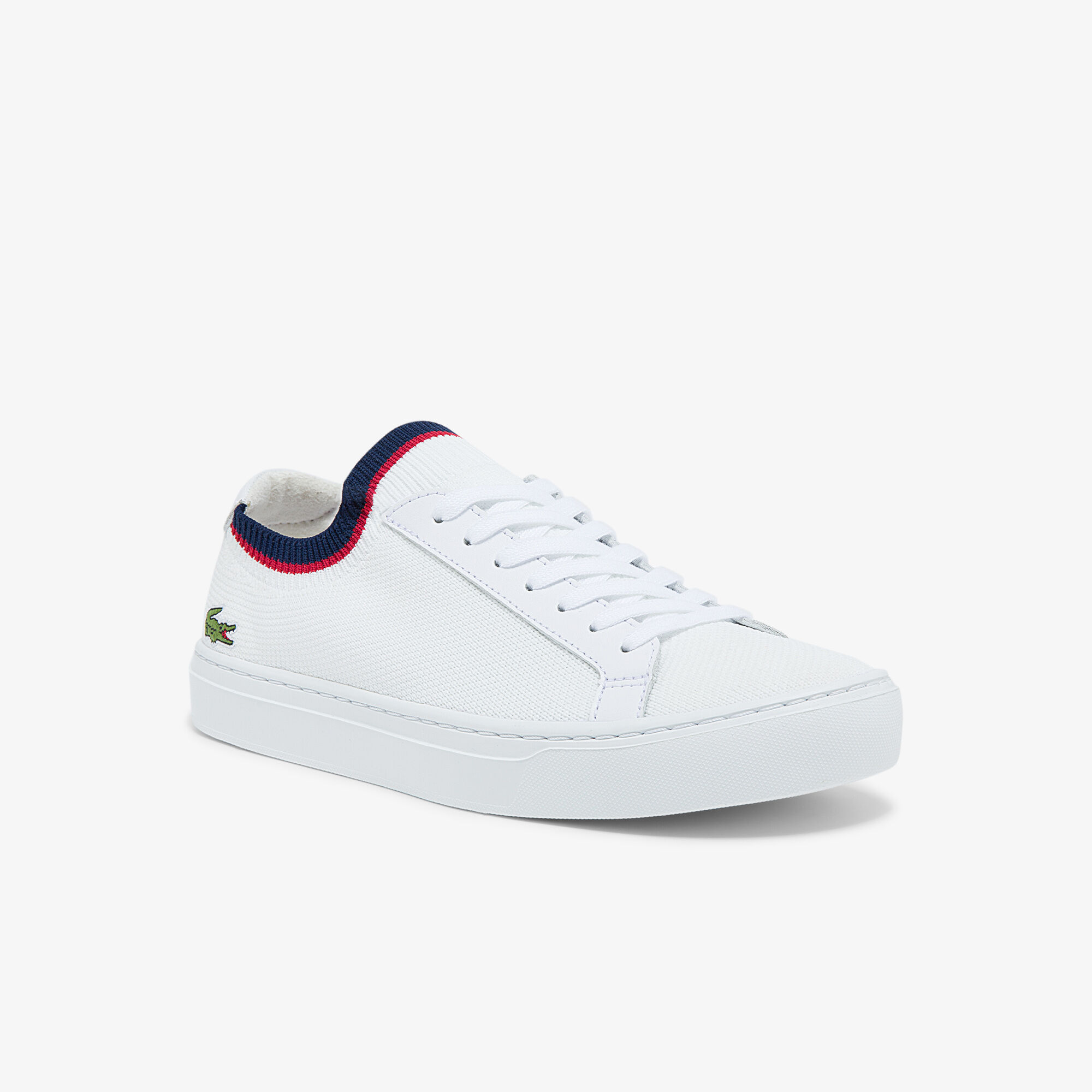 Men's la piqu茅e textile trainers outlet
