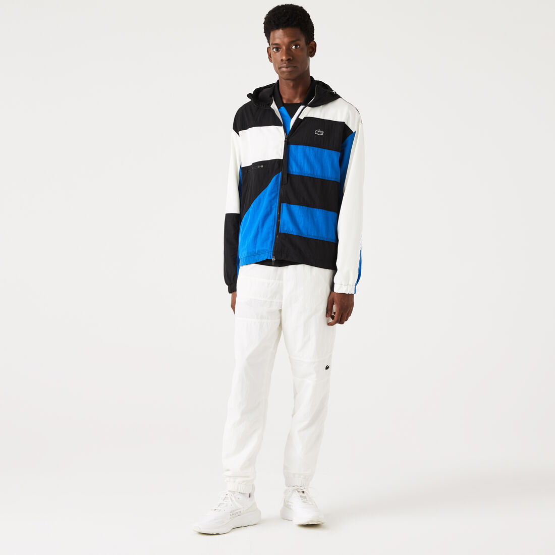 Men's Lacoste Patchwork Effect Jacket Men's Lacoste Patchwork Effect Jacket