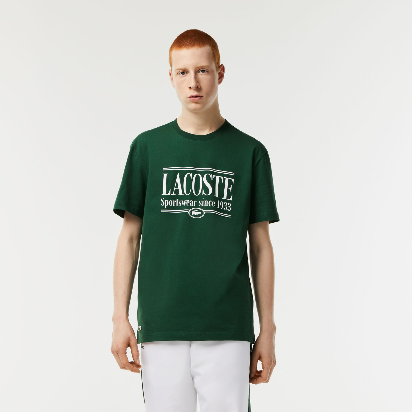 Men's Lacoste Regular Fit Jersey T-shirt Men's Lacoste Regular Fit Jersey T-shirt