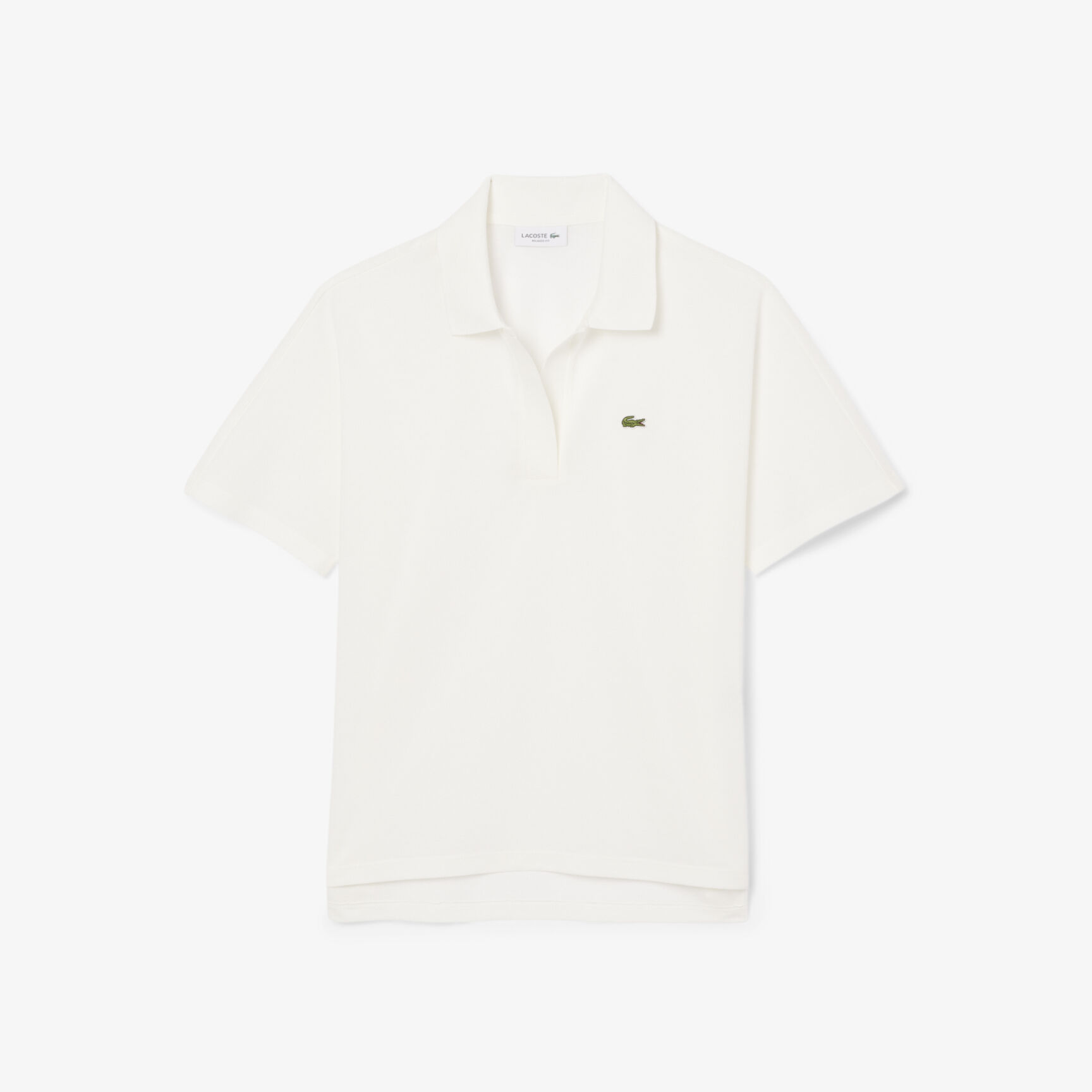 Relaxed Fit Fluid Pique Polo Shirt