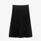 Elastic Waist Fluid Pleated Skirt lacoste elastic waist fluid pleated skirt