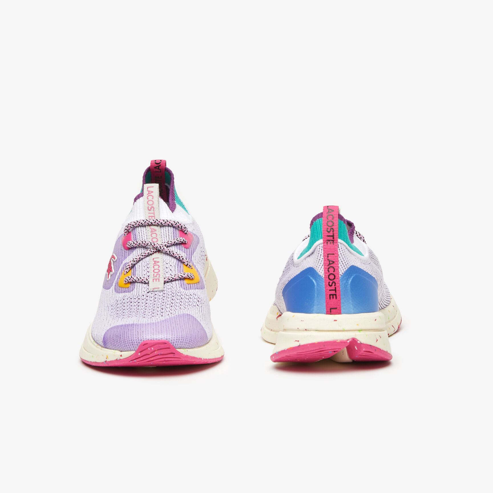 سنيكرز لاكوست رن سبين من قماش صديق للبيئة للنساء سنيكرز لاكوست رن سبين من قماش صديق للبيئة للنساء