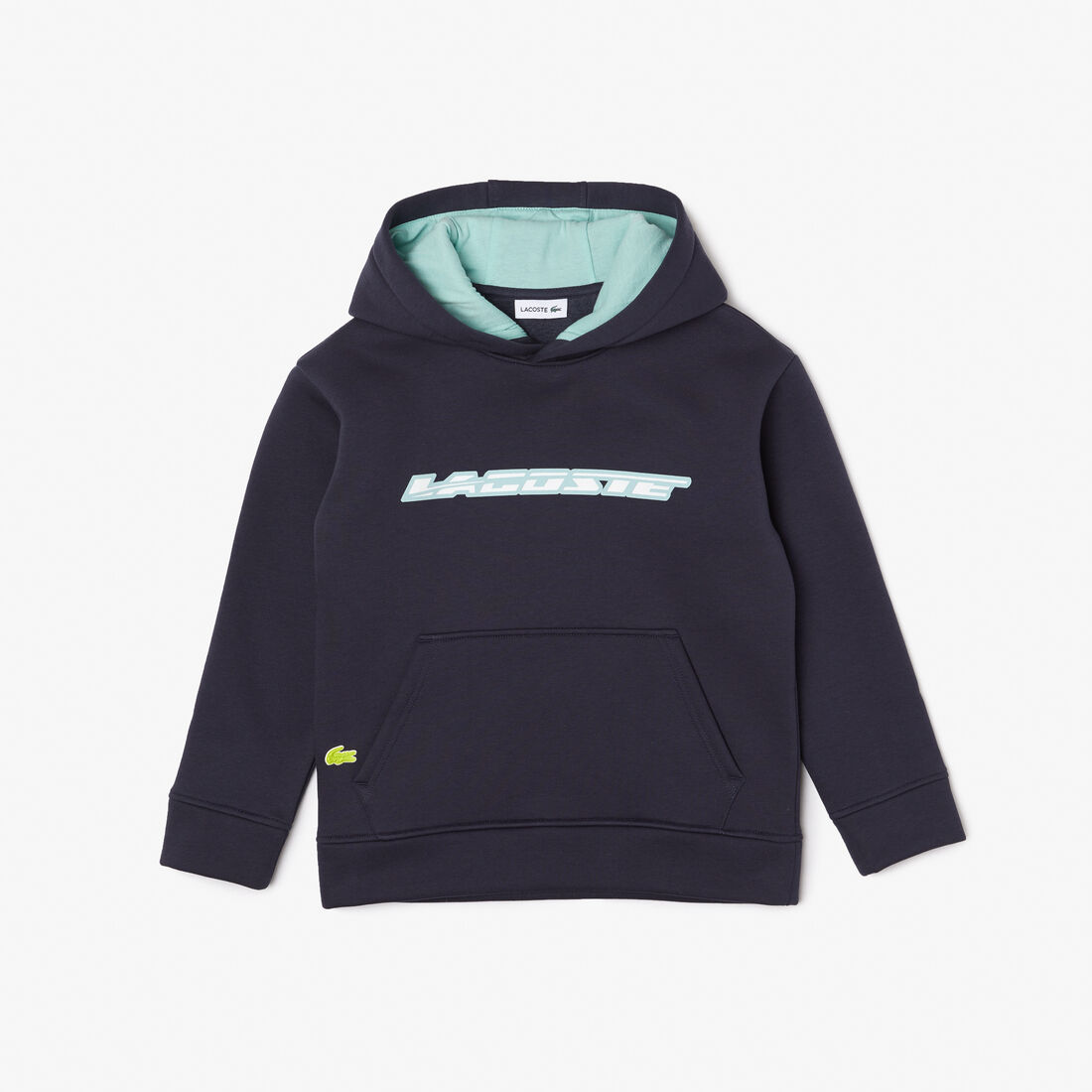 Kids’ Lacoste Hoodie with Contrast Branding