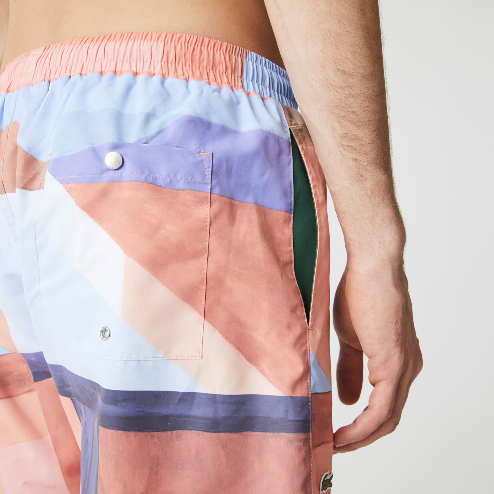 شورت سباحة للرجال خصر برباط وأنماط مطبوعة شورت سباحة للرجال خصر برباط وأنماط مطبوعة