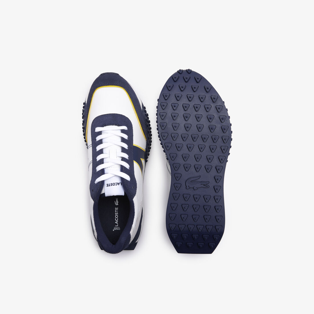 Men's L-Spin Deluxe Leather and Corduroy Trainers Men's L-Spin Deluxe Leather and Corduroy Trainers