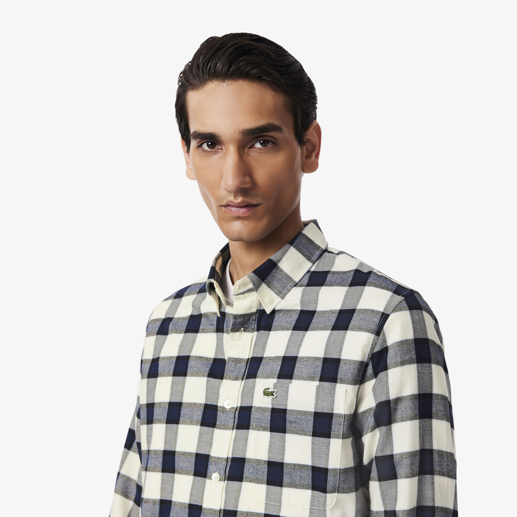 Regular Fit Plaid Flannel Shirt