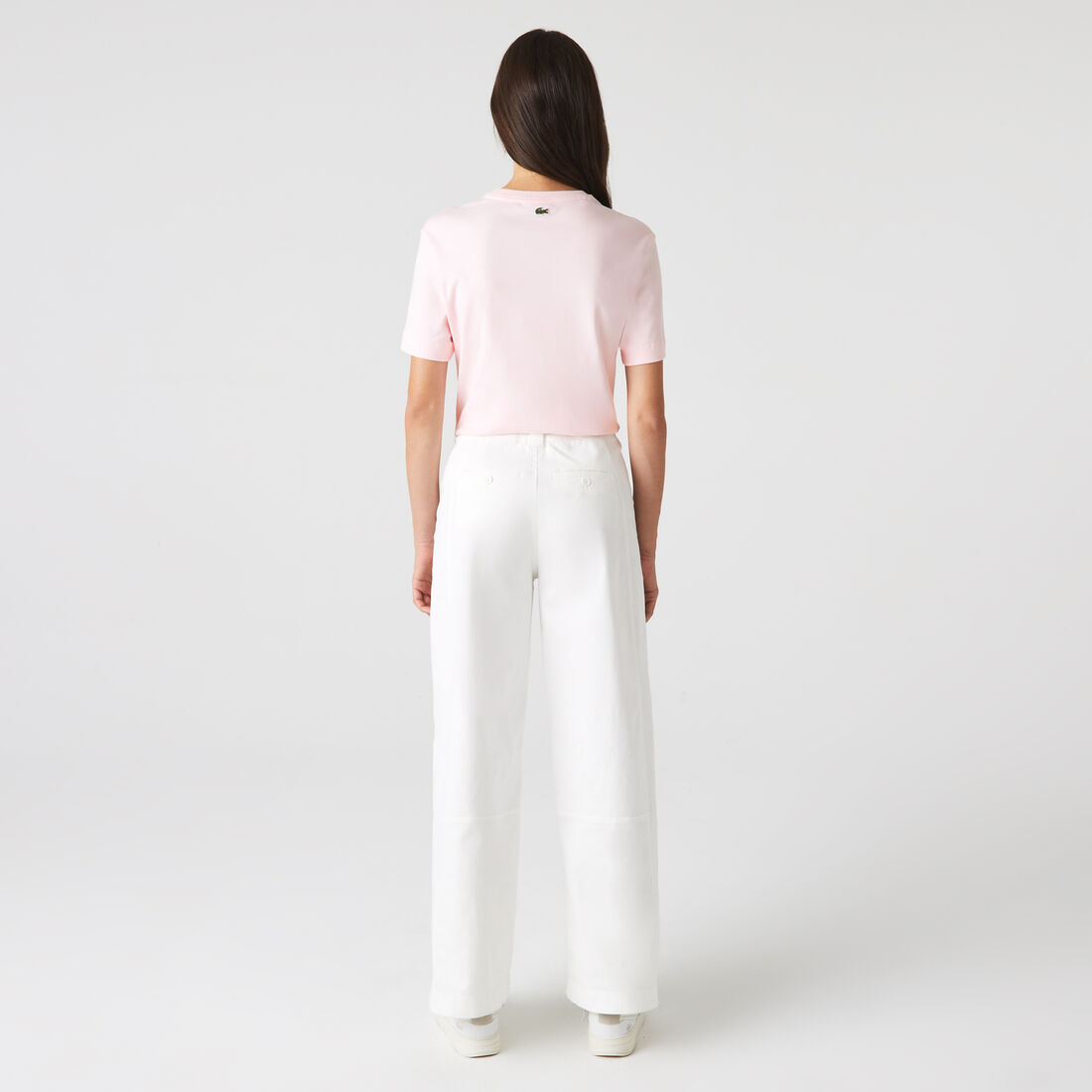 Women's Lacoste Loose Fit Organic Cotton T-shirt Women's Lacoste Loose Fit Organic Cotton T-shirt