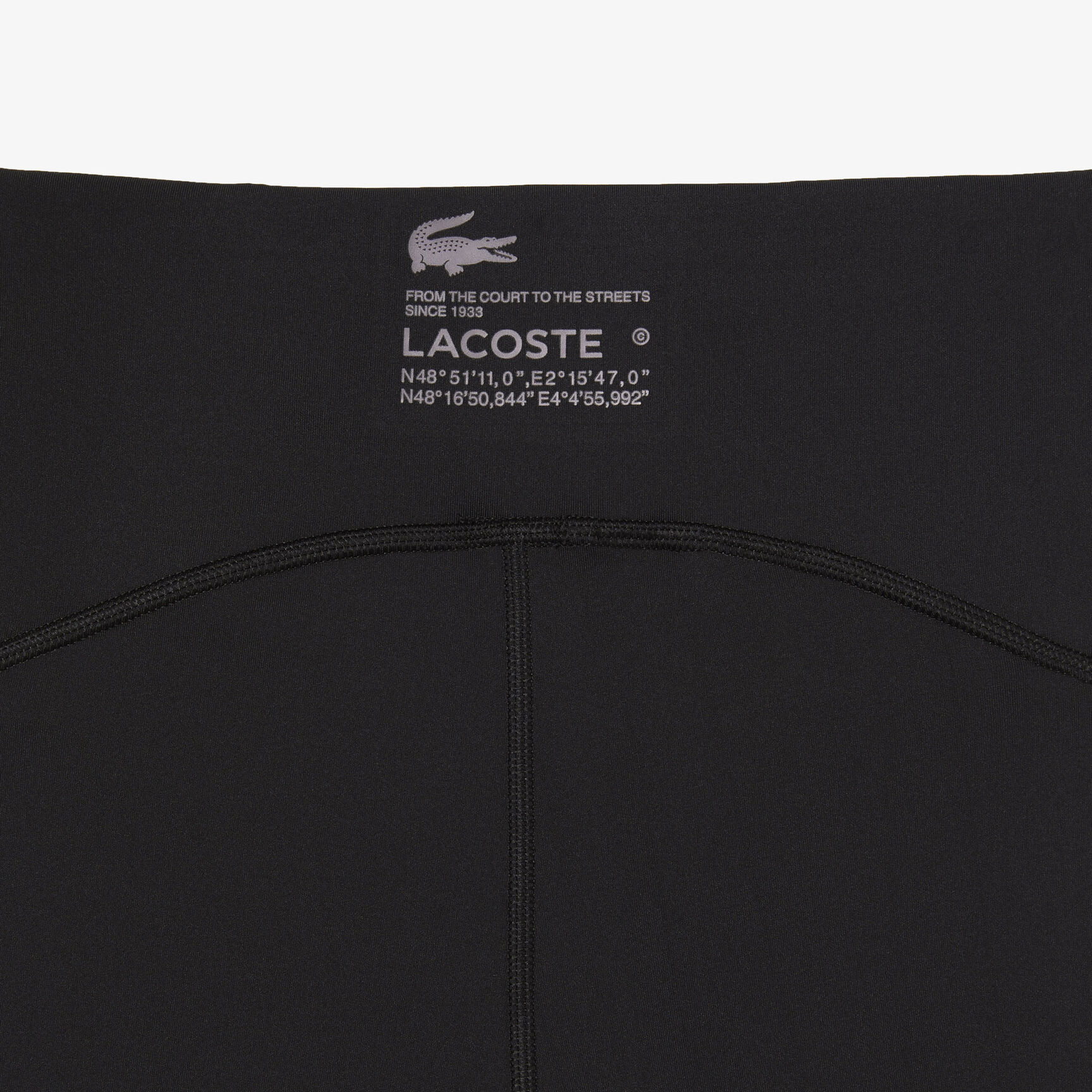 لغينغز مخطط بشعار الماركة للنساء مجموعة Lacoste Sport