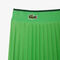 lacoste short pleated elastic waist skirt