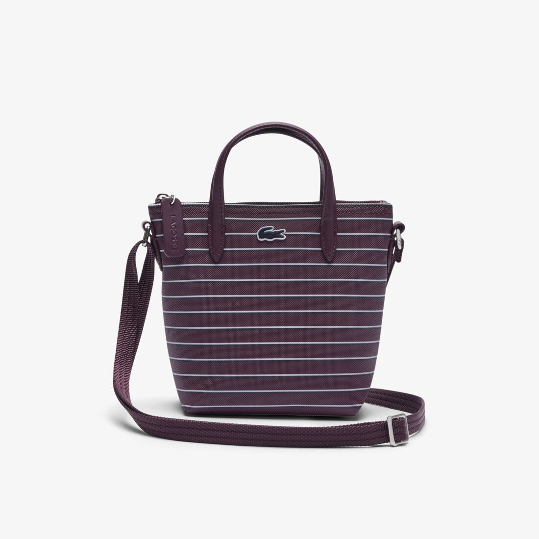 Mini Striped L.12.12 Concept Tote