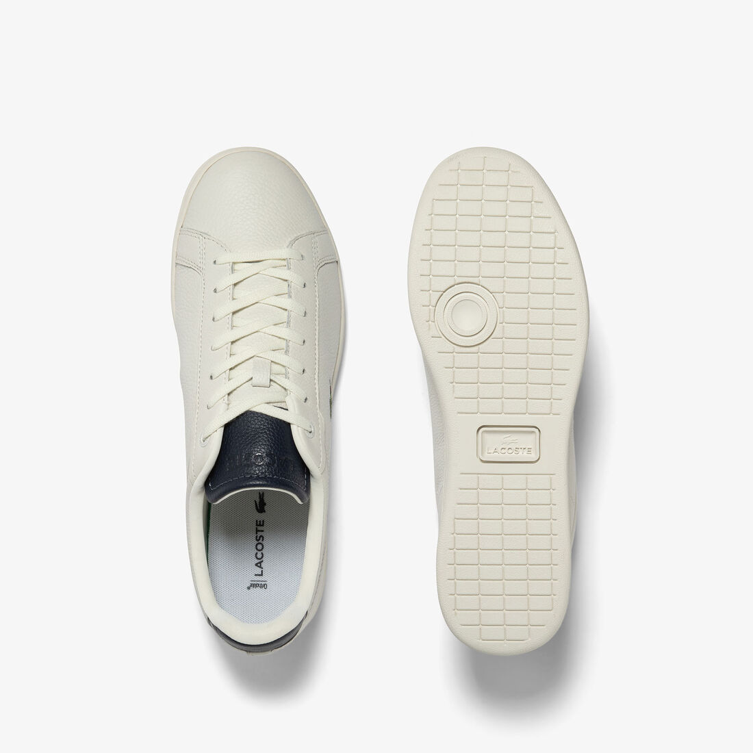 Men's Lacoste Carnaby Pro Leather Tonal Trainers Men's Lacoste Carnaby Pro Leather Tonal Trainers