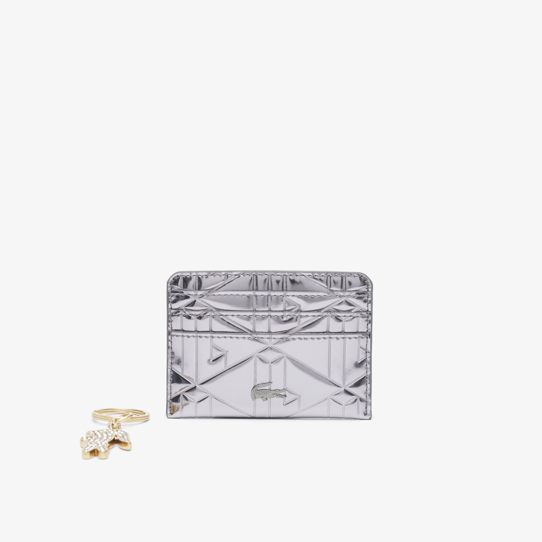 Cardholder and Metal Key Chain Gift Set lacoste cardholder and metal key chain gift set