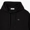 lacoste short cut cotton hoodie