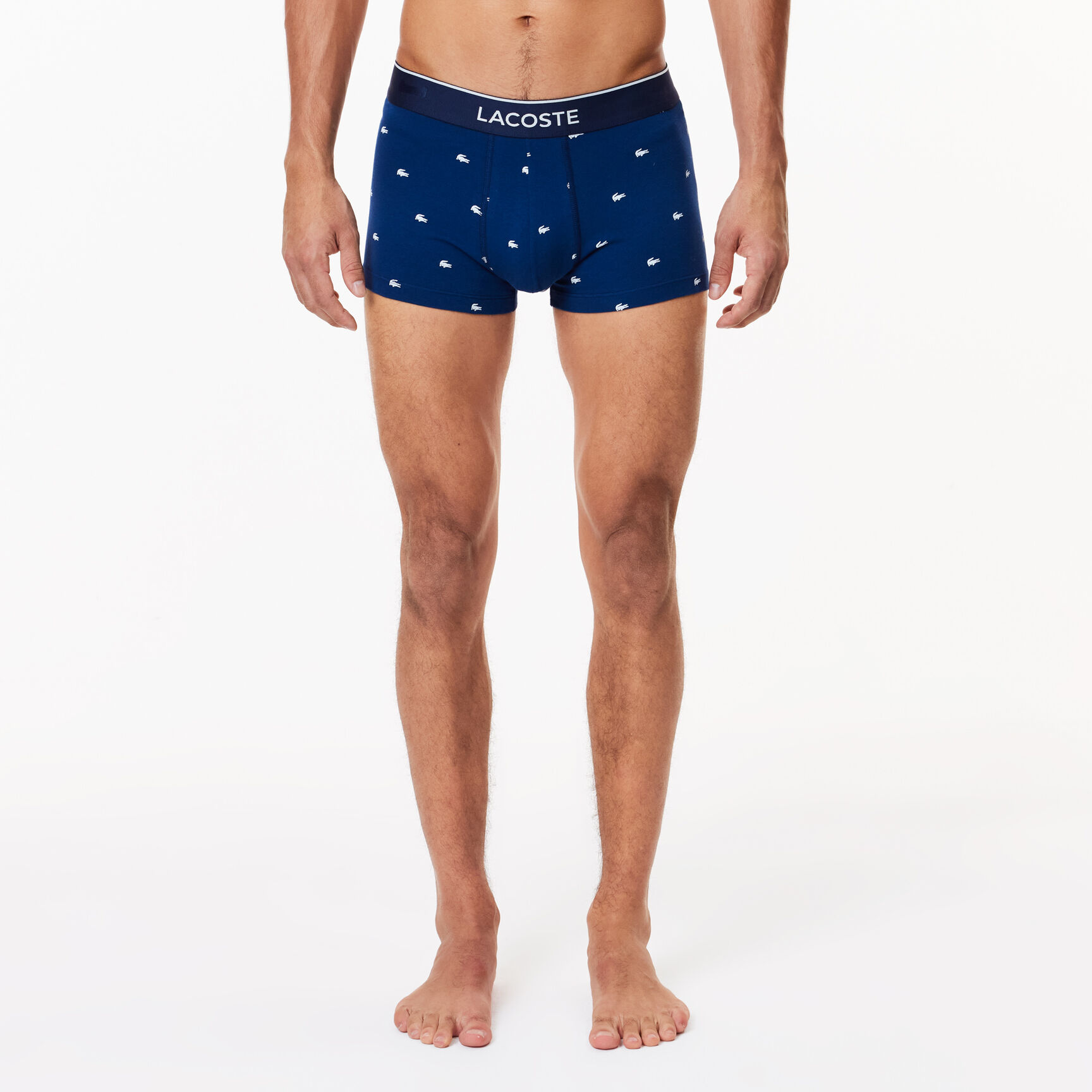 طقم بوكسر كاجوال أسود، 3 قطع