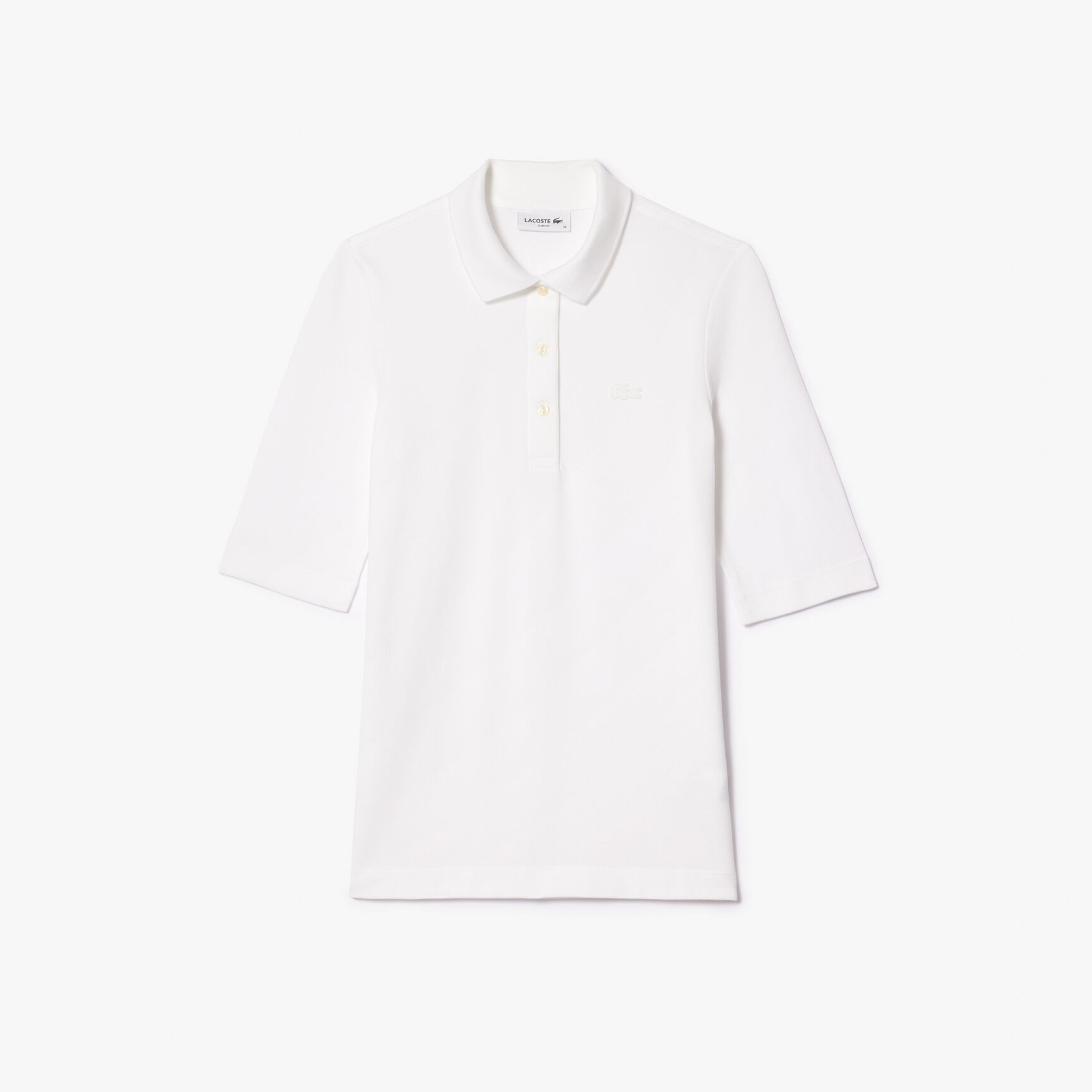 Women's Lacoste Slim Fit Supple Cotton Polo Shirt