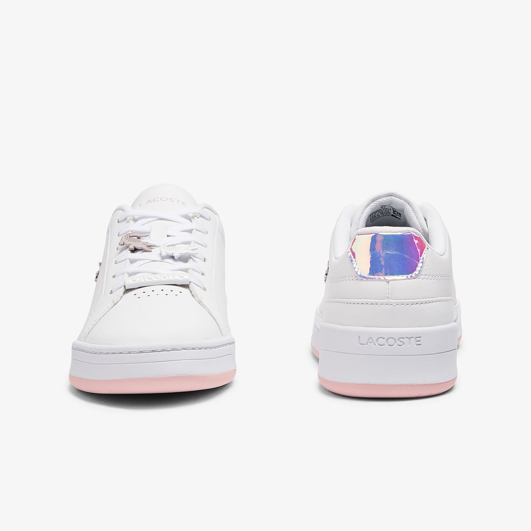 lacoste women s challenge leather and synthetic sneakers