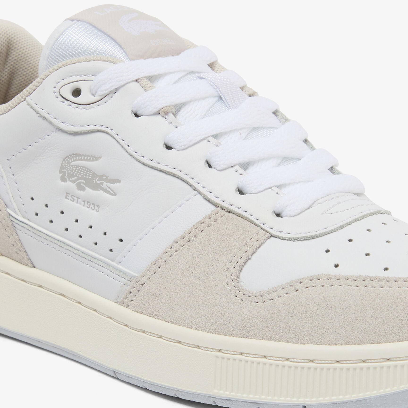 Women's T-Clip Set Leather Sneakers Women's T-Clip Set Leather Sneakers